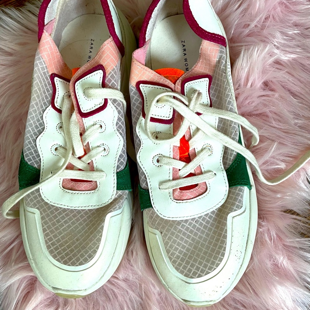 Zara Mesh Sneakers size 40